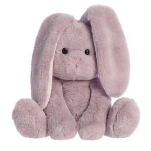 Aurora Medium Candy Cottontails Spring Vibrant Stuffed Animal Lilac 10" - 1 of 4