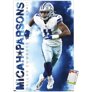 Trends International NFL Dallas Cowboys - Micah Parsons 22 Unframed Wall Poster Prints - 1 of 4