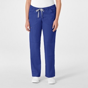 Wink WonderWORK Women's Straight Leg Cargo Scrub Pant - 1 of 4