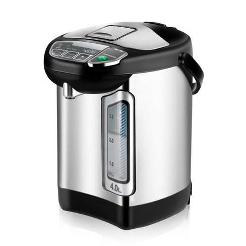 Zojirushi CD-NAC40BM Micom Water Boiler & Warmer, 4.0 Liter, Metallic Black