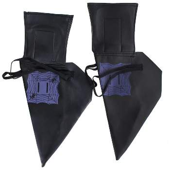 Forum Novelties Witch Shoe Covers Costume Accessory With Purple Buckles