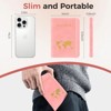Generic Passport Holder for Travel Women Men - Passport Cover Wallet with Airtag Slot - 2 of 4