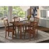 Dinette Set - Small Kitchen Table with 4 Chairs - Modern Dining Room Set - 2 of 4