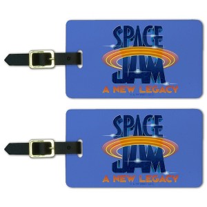 Space Jam A New Legacy Logo Luggage ID Tags Set of 2 - 1 of 4