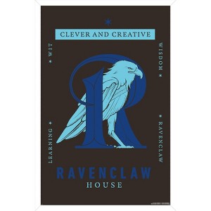 Trends International Harry Potter: Darker Arts - Ravenclaw House Framed Wall Poster Prints - 1 of 4