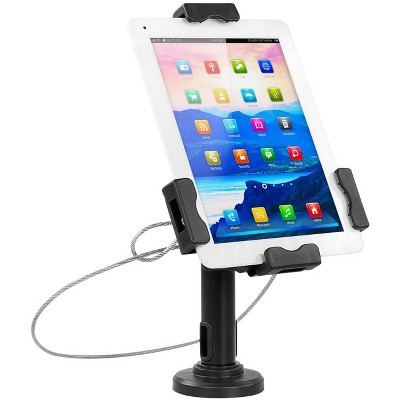 Mount-It! Secure Tablet POS Kiosk with Wall Bracket Add-on | Locking Tablet Stand with Adjustable Clamp for iPad, Samsung Galaxy & 7.9"- 10.9" Tablets