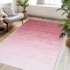 Large Machine Washable Area Rugs 8x10 Modern Ombre Living Room Rugs with Non-Slip Backing, Non-Shedding Gradient Color Accent Rug - 2 of 4