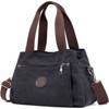 BEAFUP Hobo Handbags:Canvas Crossbody Bag with Multi-Compartment Design for Women, Medium Satchel with Vintage Charm - 2 of 4