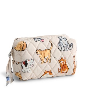 Vera Bradley Women's Outlet Cotton Essential Small Cosmetic Bag - 1 of 2