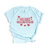 Oh Hey Galentine Hearts - Women's Short Sleeve Graphic T-Shirt - 2 of 4