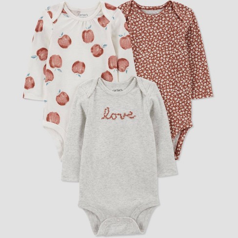 Baby girl best sale bodysuit long sleeve