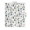 Christmas Flannel Blanket Throw, Christmas Trees Animals Snow House Soft Fuzzy Plush Cozy Fleece Blankets - 3 of 4