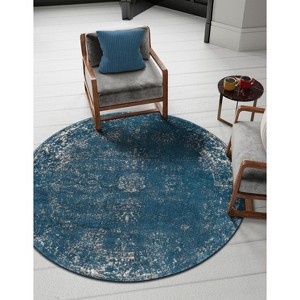Unique Loom Sofia Casino Floral Indoor Woven Area Rug - 1 of 4