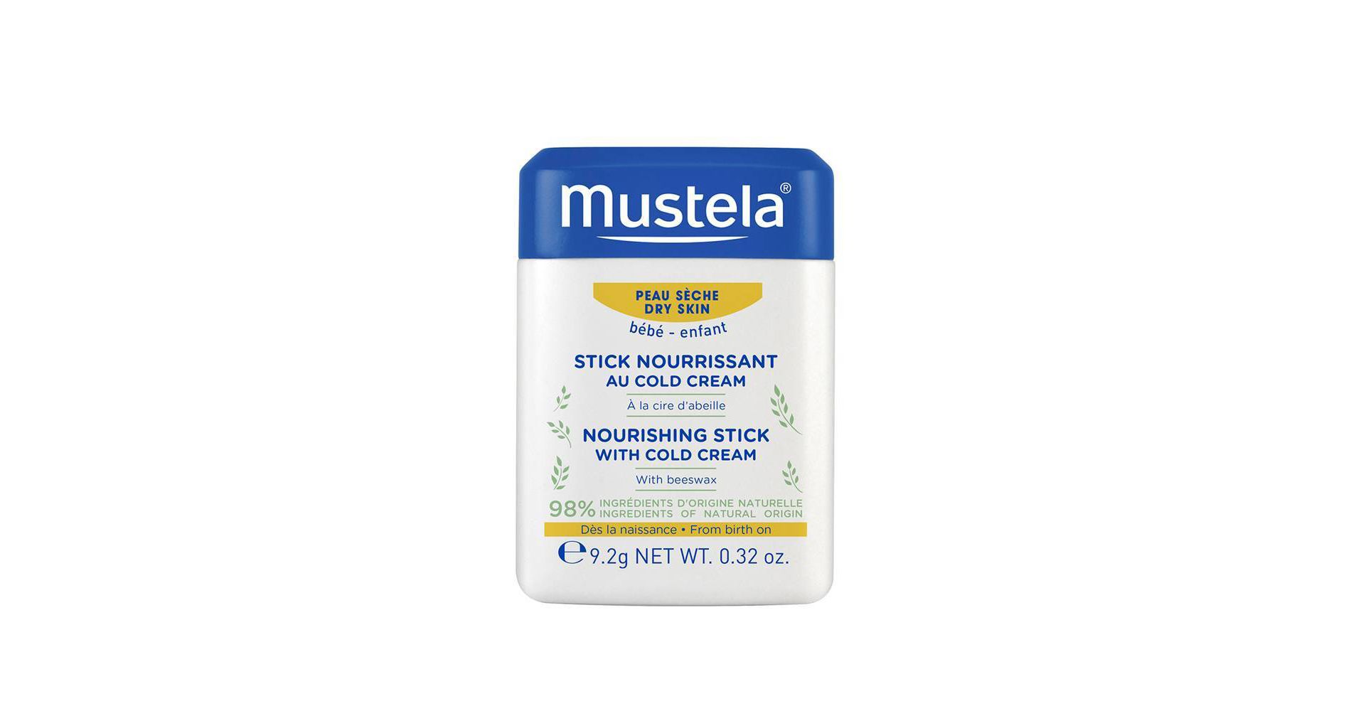 Mustela Nourishing Stick with Cold Cream - 0.95oz
