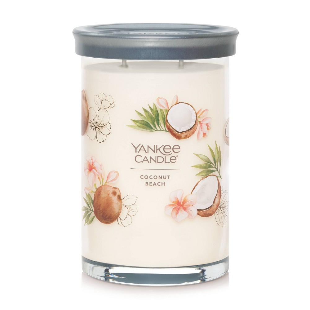 Photos - Other interior and decor Yankee Candle 20oz Signature Large Tumbler Candle Coconut Beach  
