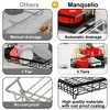 DOMETOUR Dish Racks for Kitchen Counter - Stainless Steel Dish Drying Rack with Drainboard, Detachable Dish Drainers with Utensil Holders - 4 of 4