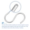 Unique Bargains Clothes Towels Shoe Scarf Bag Aluminum Alloy S-Shaped Hanger S Hooks - 4 of 4