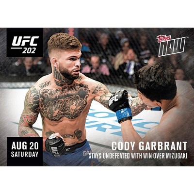 Topps UFC Cody Garbrandt #202C Topps NOW Trading Card