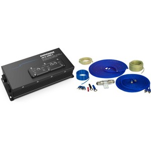 AudioControl ACX-300.1 Mono Powersports/Marine Amplifier — 300 watts RMS x 1 at 2 ohms with 8GA OFC Pure Copper Wiring Kit - 1 of 4