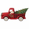 Jim Shore 5.75 In All Roads Lead Home For The Holidays Highland Glen Red Truck Figurines - 2 of 3