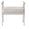 TOV Furniture Diva Velvet Bench in Cream - 3 of 4