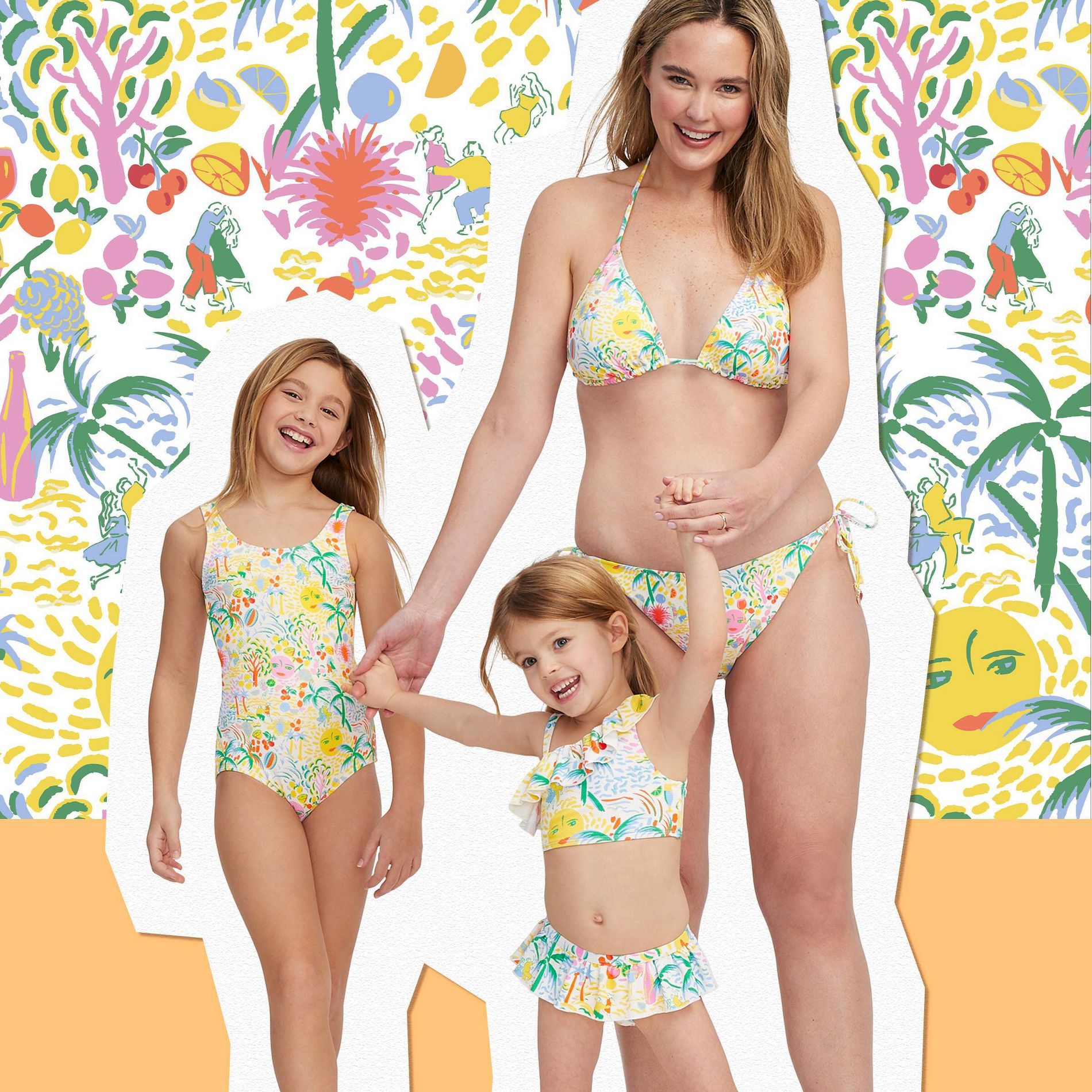 Roller Rabbit x Target  Matching Family Swimwear - Vacation