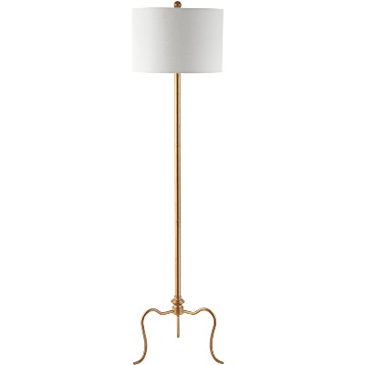 Earie Floor Lamp - Antique Gold - Safavieh