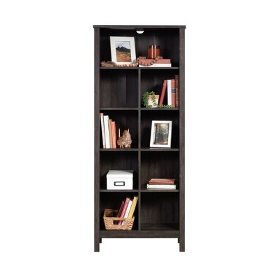 Blade Walnut Tall 9-Cube Storage Bookcase