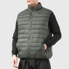 Alpine Swiss Clark Mens Puffer Vest Down Alternative Water Resistant Packable Outerwear Zip Up Pockets Warm Versatile Layer - 2 of 4
