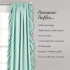 Lush Decor 2pc 84"x54" Light Filtering Cascade Ruffle Window Kids' Curtain Panel Set - 4 of 4