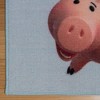 54"x78" Toy Story Playtime Area Kids' Rug: Disney Rectangle, Buzz Lightyear & Woody, Multicolored, Indoor, Nylon - 3 of 4