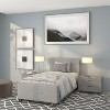 Flash Furniture Tribeca Button Tufted Upholstered Platform Bed - image 2 of 4