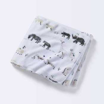 Plush Two by Two Baby Blanket - Animals - Cloud Island™
