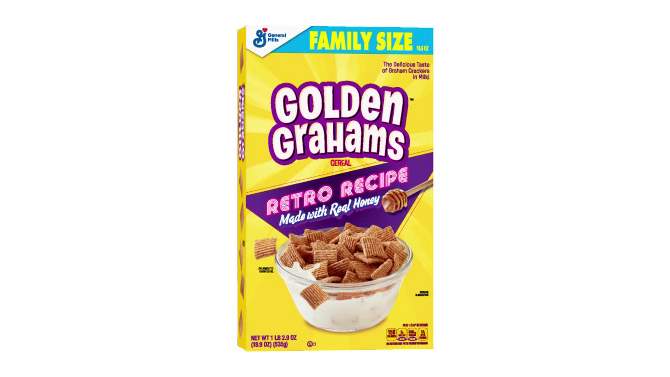 General Mills Family Size Golden Grahams Cereal - 18.9oz, 2 of 13, play video