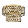 Z-Lite Dealey 9 - Light Flush Mount in  Heirloom Brass - 2 of 4