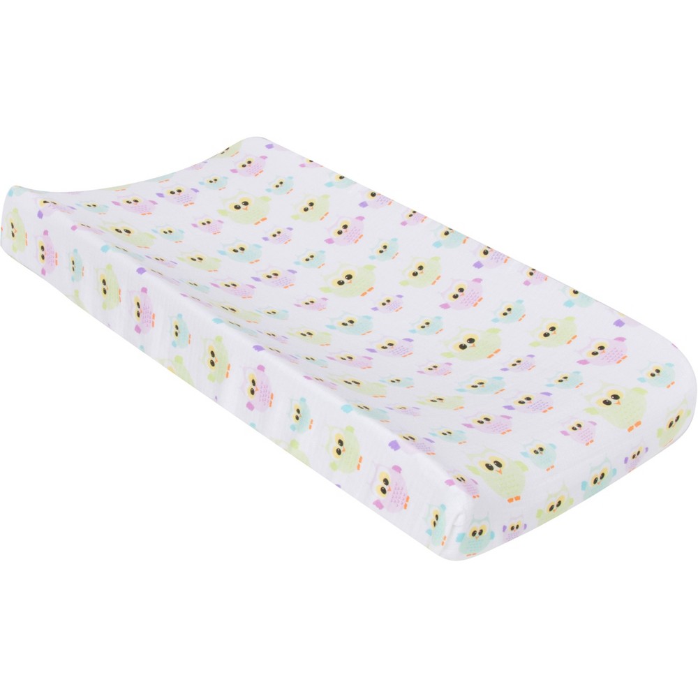 Photos - Changing Table MiracleWare Muslin Changing Pad Cover - Owls