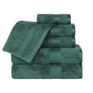 Rayon from Bamboo and Cotton Blend Cozy Plush Towel Set by Blue Nile Mills - 1 of 4