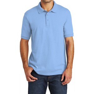 Mafoose Men's Core Blend Jersey Knit Polo Shirt - 1 of 4