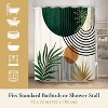 LunaLulinlk Shower Curtain with Hooks – Heavy-Duty Mold/Mildew-Resistant - 2 of 4