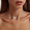 Colorful Beaded Initial Necklace for Girls & Women - Dainty Choker, Perfect Gift for Teens - 2 of 4