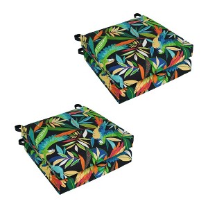 Blazing Needles, Set of 4 Outdoor Chair Cushions - 1 of 2