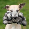 Fluff & Tuff Blanca Wolf Dog Toy - 11" - 3 of 3