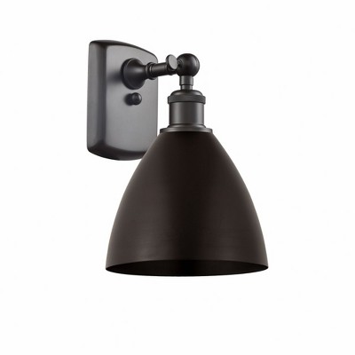 Metal Bristol - 1 Light Wall Sconce In Industrial Style-10.75 Inches Tall and 7.5 Inches Wide
