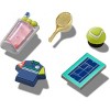 Crocs Jibbitz Day at The Tennis Court Shoe Charms 5pk - 2 of 4