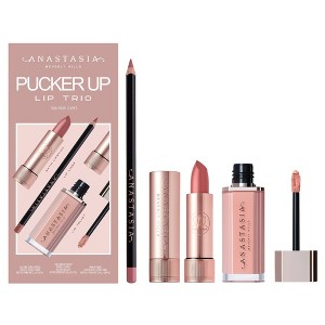 Anastasia Beverly Hills Pucker Up Lip Trio - Dusty Rose - 0.26oz - Ulta Beauty - 1 of 4