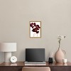 Art Remedy Wine Flowers Floral Fine Wall Art Framed - 2 of 4