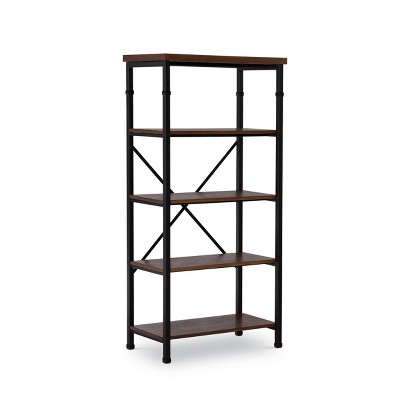 54" Austin Bookshelf Brown - Linon