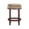 Meridian Furniture,Monette Beige Velvet Counter Stool - 2 of 4