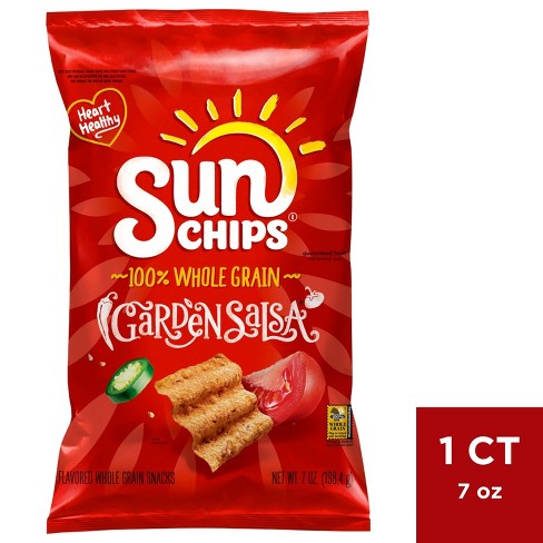 Sunchips Garden Salsa Flavored Wholegrain Snacks - 7oz : Target