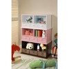 Badger Basket Stackable Shelf Storage Cubby with Three Baskets - image 4 of 4